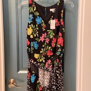 NWT Calvin Klein floral maxi